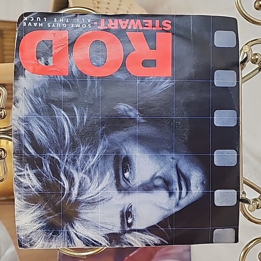 Rod Stewart Mint 45 Vinyl Record with Original Sleeve